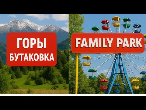 Видео: Старый парк в Алматы и горы в близи города ! 