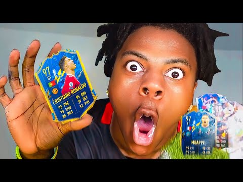 Видео: Открытие набора iShowSpeed ​​LUCKIEST IRL FIFA..