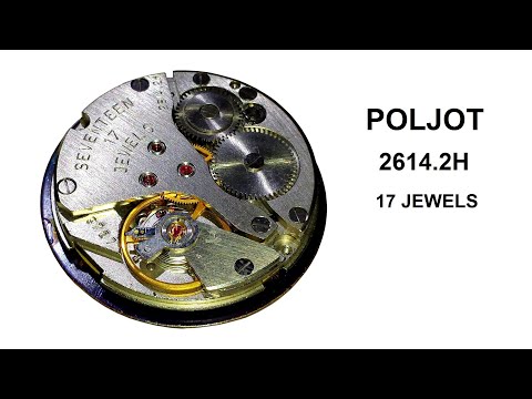 Видео: Часы Полёт 2614.2Н - разбор. Uhr POLJOT - zerlegen. (pt1/2)