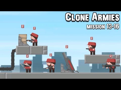 Видео: Засада! Куча клонов Clone Armies mission 13-16