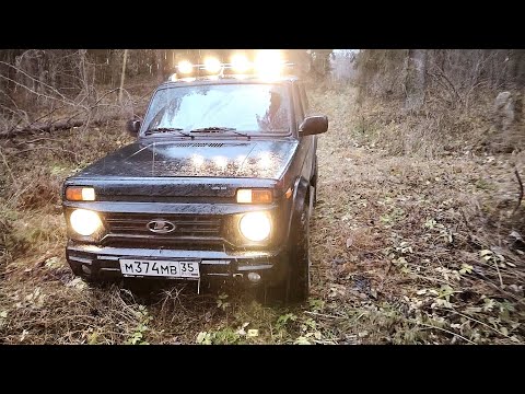 Видео: Нива Бронто или УАЗ Хантер, что лучше для бездорожья? Моё мнение. Еду по старой дороге, которой нет.