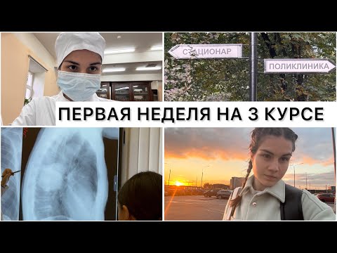 Видео: ПЕРВАЯ УЧЕБНАЯ НЕДЕЛЯ НА 3 КУРСЕ В РНИМУ