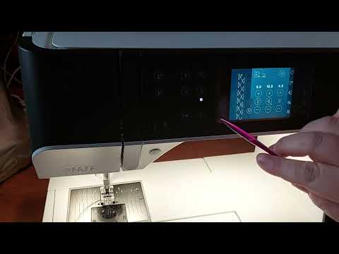 Видео: Сенсорный экран Pfaff Quilt Expression 720