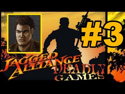 Видео: Прохождение Jagged Alliance Deadly Games #3 - с комментариями