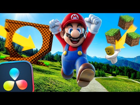 Видео: Как создать ЭФФЕКТ ПЕРЕХОДА «ПАЗЛ» для игровых монтажей | Davinci Resolve БЕСПЛАТНО