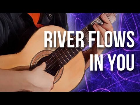 Видео: River Flows In You - разбор на гитаре | сможет каждый | красивая музыка на гитаре