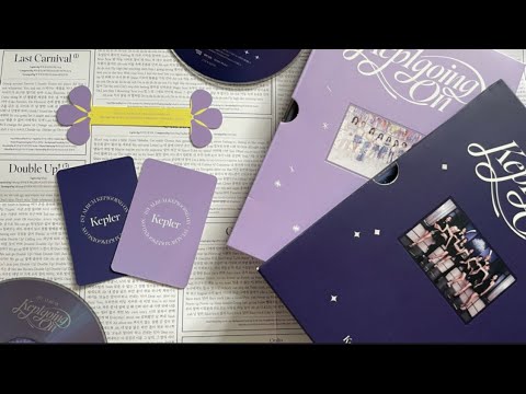 Видео: распаковка альбома kep1er “kep1ergoing on”/////unboxing kep1er album