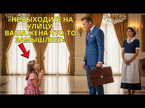 Видео: Пожалуйста, не выходите!» — прошептала девочка. Миллиардер не знал, что его ждёт за дверью…