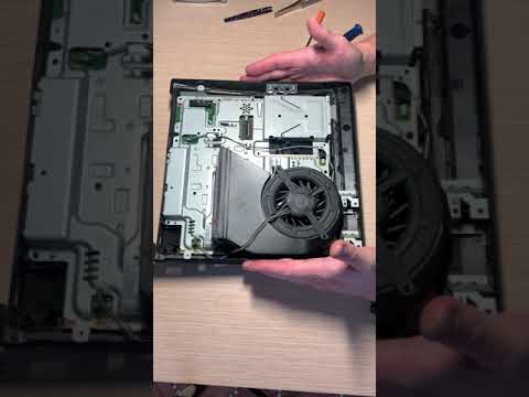 Видео: Разборка/сборка PS3 slim, замена термопасты, полная инструкция. Часть 1