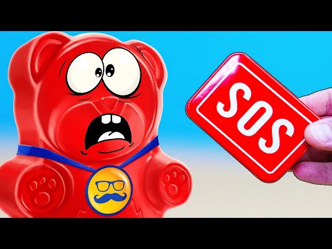 Видео: ПОМОЖЕТ ЛИ НАБОР ДЛЯ ВЫЖИВАНИЯ ЖЕЛЕЙНОМУ МЕДВЕДЮ ВАЛЕРЕ?