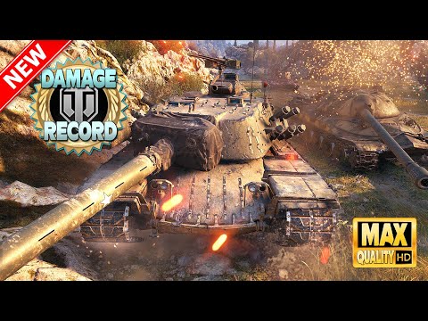 Видео: Самый высокий урон T110E4 в истории - World of Tanks