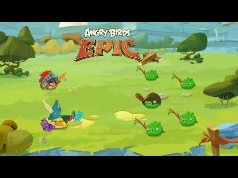 Видео: Angry Birds Epic! 1 Серия:начало и особождение Чака.