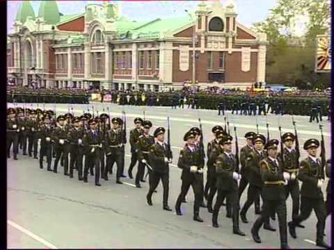 Видео: Парад Новосибирск. 2011 год