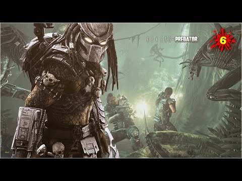 Видео: Чужой и Десантник /Aliens Versus Predator 2010 /#6
