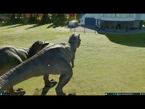 Видео: Королевство Тираннозавра - 1. Jurassic World Evolution 3 (извиняюсь за проблемы со звуком)