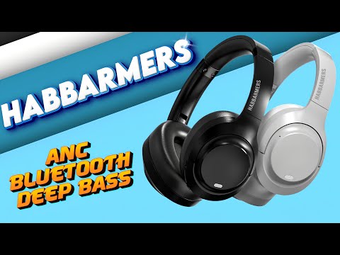 Видео: HABBARMERS F16 беспроводные наушники с активным шумоподавлением
