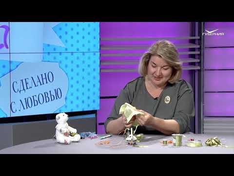 Видео: Вышитые лентами ноготки