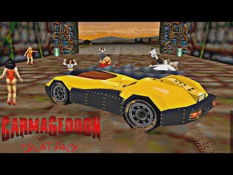 Видео: БЕЗЖАЛОСТНЫЙ ГОНЩИК ТУТ ► Carmageddon Splat Pack