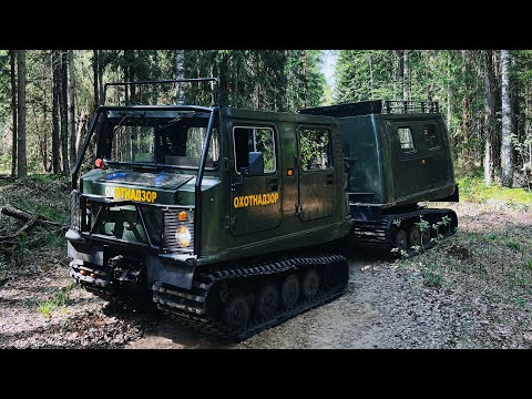 Видео: Тест Вездехода «Лось» | Гусеничный Вездеход лучше Колёсного✅