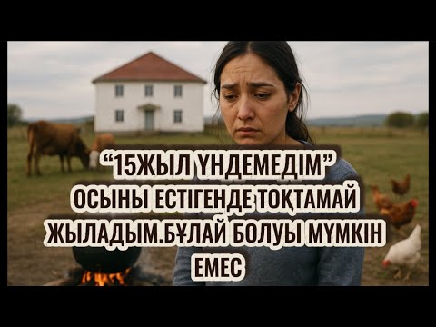 Видео: “15 ЖЫЛ ҮНДЕМЕДІМ”ОСЫ ОҚИҒА ЕСТІП,ТОҚТАУСЫЗ ЖЫЛАДЫМ.БҰЛ ОҚИҒА ЕШКІМДІ ЖАЙ ҚАЛДЫРМАДЫ😭