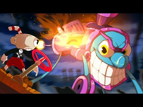 Видео: ЖЕЛЕЗНОДОРОЖНЫЙ ГНЕВ ► Cuphead #8 Прохождение | Капхед