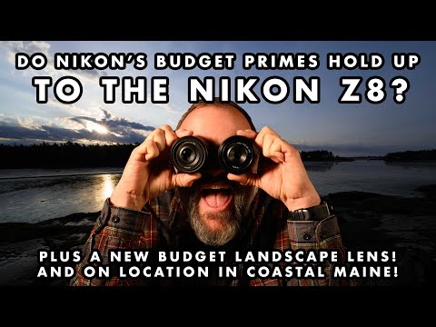 Видео: Смогут ли бюджетные фикс-объективы Nikon 28 мм и 40 мм конкурировать с Nikon Z8? На выезде, побер...