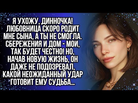 Видео: Оставив жену ни с чем, муж ушёл к любовнице, но судьба приготовила ему неожиданный шок