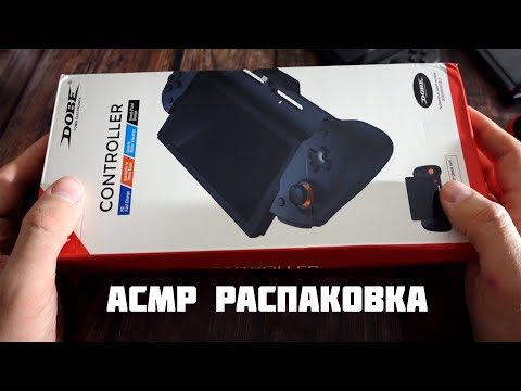 Видео: АСМР Распаковка Джойстика для Nintendo Switch