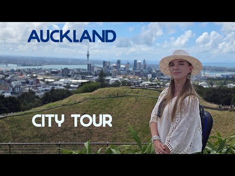 Видео: UA in NZ Прогулка по центру Окленда. Районы Окленда Mt Eden & Mt Wellington. Новая Зеландия