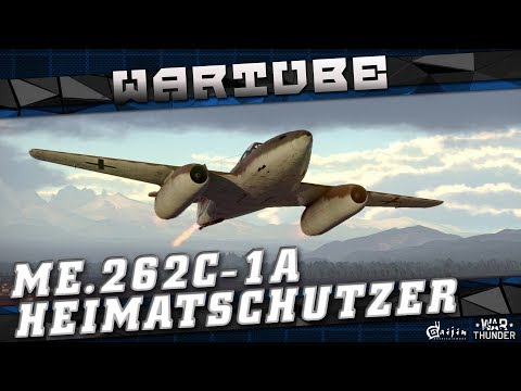 Видео: Me 262C-1a Heimatschützer I - УРАГАН ЭМОЦИЙ в War Thunder