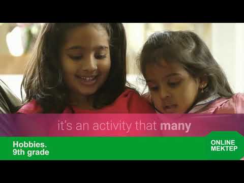 Видео: 9-сынып. Ағылшын тілі пәні. Hobbies. Present Perdfect Continuous