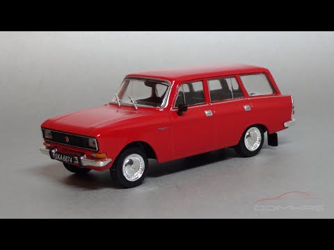 Видео: Москвич-2137 || Kultowe Auta PRL-u №187 - Автолегенды Польши || Масштабные модели автомобилей СССР