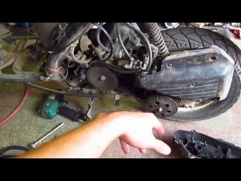 Видео: Ремень 16.5*664 на Honda Tact / Dio