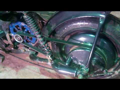 Видео: Переделка скутера на электротягу от Игоря Лотц