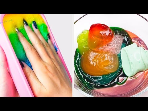 Видео: Расслабляющее Slime ASMR видео #48