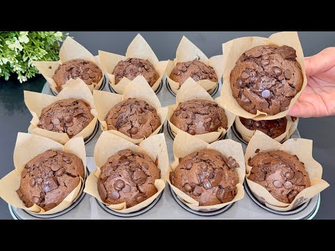 Видео: За 5 минут! КОФЕЙНЫЕ И ШОКОЛАДНЫЕ МАФФИНЫ 🍫! Тают во рту! Асмр 🤩