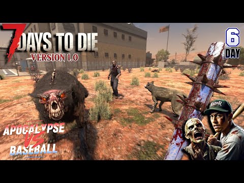 Видео: 7 Day To Die 1.0 -Бейсболист и Пустынные Твари- День 6 [БЕЙСБОЛИСТ] [ХАРДКОР] [En&Ru SUB] [4K 60FPS]