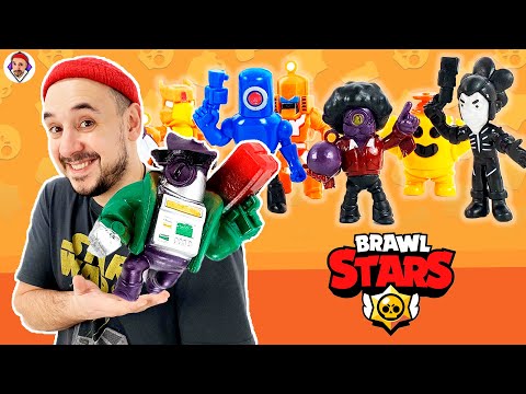 Видео: ПАПА РОБ РАСПАКОВАЛ ФИГУРКИ BRAWL STARS НА ФАНАТСКИЕ СКИНЫ. ПОСЫЛКА С АЛИЭКСПРЕСС!