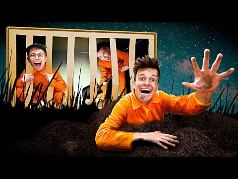 Видео: ПОБЕГ из КАРТОННОЙ ТЮРЬМЫ - ЧЕЛЛЕНДЖ !