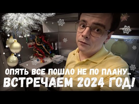 Видео: Встречаем Новый 2024 год / Опять все пошло не плану, с кем встретил, что приготовил? Новогодний влог