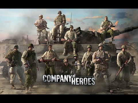 Видео: Company of Heroes Blitzkrieg mod США против Вермахта