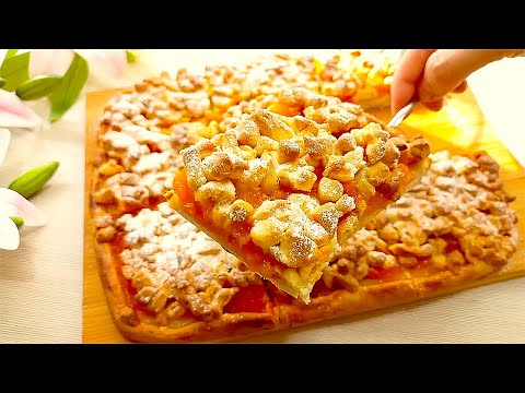Видео: 🥧Приготовьте его прямо сейчас! Легкий Рецепт Рассыпчатого Песочного Пирога с сочной начинкой!🥧