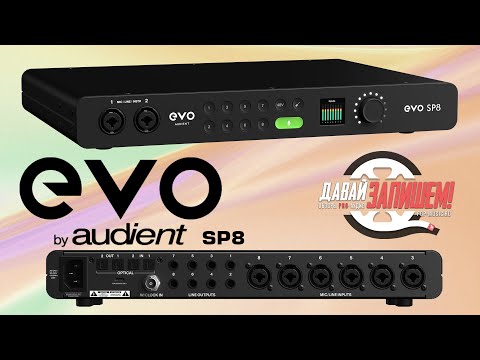 Видео: Микрофонный предусилитель Audient EVO SP8 - посмотрели и оставили у себя в студии