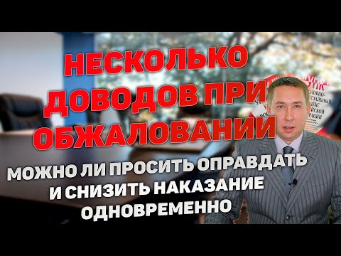 Видео: Что просить при обжаловании приговора суда и в судебных прениях