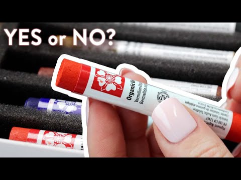 Видео: Впервые пробую акварельные палочки Daniel Smith!