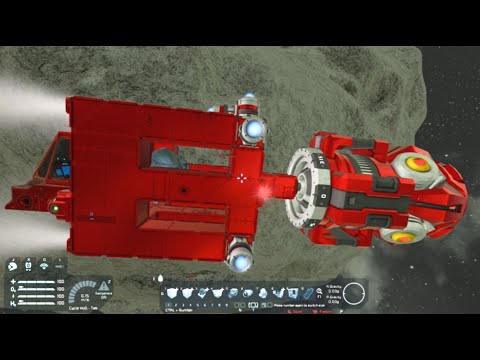 Видео: Ровер в космосе и двигатель без двигателя. Space Engineers.