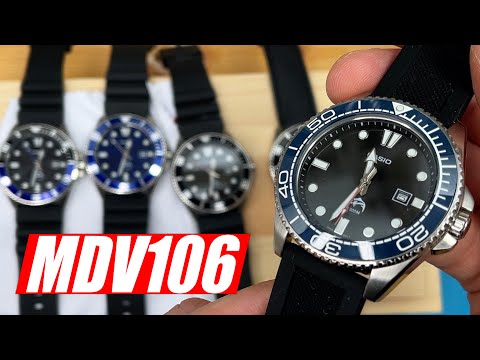 Видео: 5 Casio Duro MDV106 | Опровержение распространённых утверждений | Модификации безеля