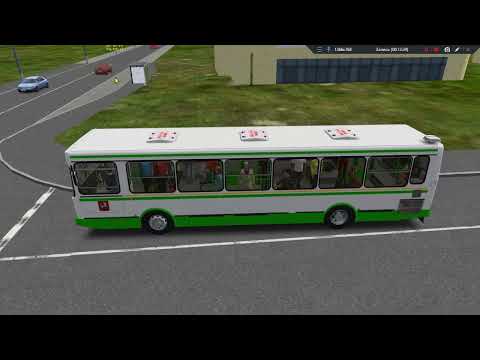 Видео: OMSI 2 Катаемся по карте Москва на Лиазе 5256.25 по маршруту 735