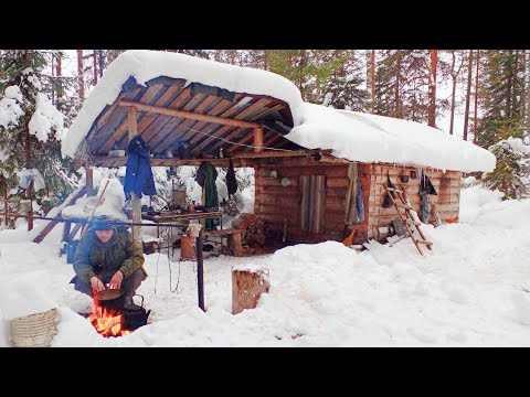 Видео: Выбрались на таёжные озёра. Ночёвка в избе с "Синим Рыбачком"