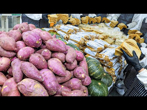 Видео: Потрясающий масштаб! Популярные закуски, процесс массового производства пищевой фабрики tteokbokki